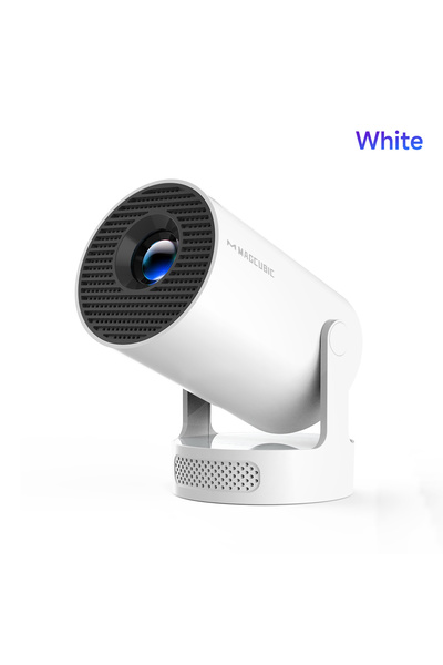Choice18 UK Plug HY300 Pro New-White Magcubic Projector HY300 PRO + 8K Androi...