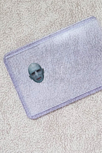 SARANG Voldemort - Harry Potter Şeffaf Kimlik Kılıfı - Ehliyet, Nufüs Cüzdanı, Okul Kartı, Akbil Kılıfı