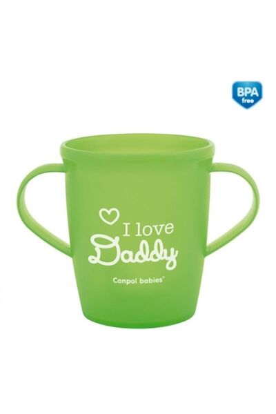 Canpol babies Canita antrenament cu manere „I love Daddy“, Canpol babies, far...