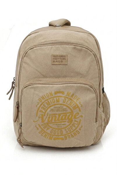 Sırt Çantası Vintage Günlük Kullanım, Okul, Spor, Seyhat , için uygun w30/ h40/ d11