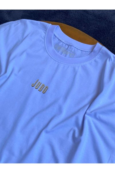 Sprc Judo 100% Cotton Relax Fit Crew Neck White Tshirt