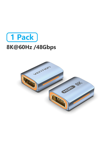 Choice موسع HDMI 8K HD من Vention مكون من قطعة واحدة وموصل HDMI أنثى إلى أنثى...