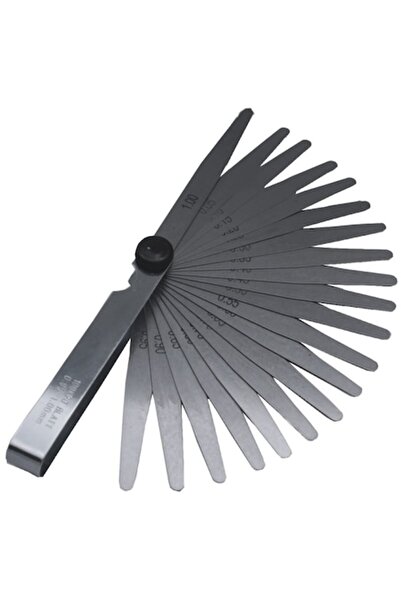 flores Feeler gauge set for thicknesses of 0.05 - 1.00 mm, 20 blades