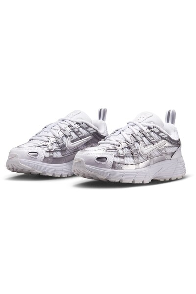 Nike P-6000 Lace Genç Spor Günlük Spor Ayakkabı Gri Yumuşak Köpük Taban Spor ...