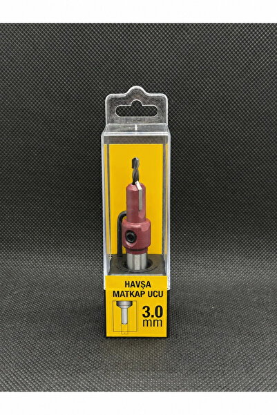 NEXTRA Havşa Matkap Ucu 3 mm | Ahşap, MDF ve Sunta İçin Profesyonel Havşa Açm...
