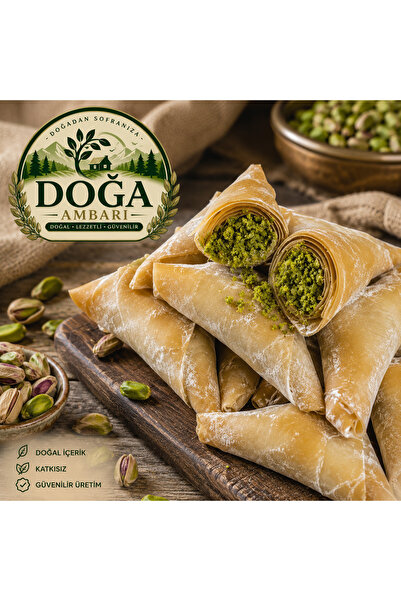 Genel Markalar Antep Fıstıklı Muska 500 Gr (%100 üzüm pestilinden ve boz iç f...