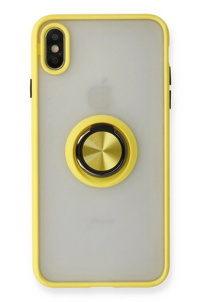 New Face Aconcept iPhone X Case Montreal Silicone Cover with Ring (32421) - Y...