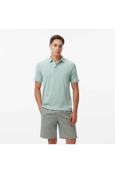Nautica Erkek Yeşil Regular Fit Polo Yaka T-Shirt