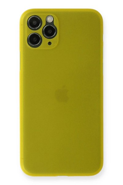 New Face Aconcept iPhone 11 Pro Max Case Pp Ultra Thin Cover (35512) - Yellow