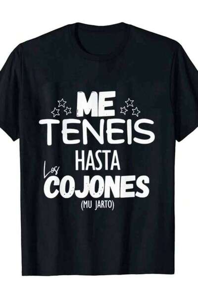 9JY T-Shirt You Have Me Up To The Balls, Funny Spanish Phrases, Joke T-Shirts...