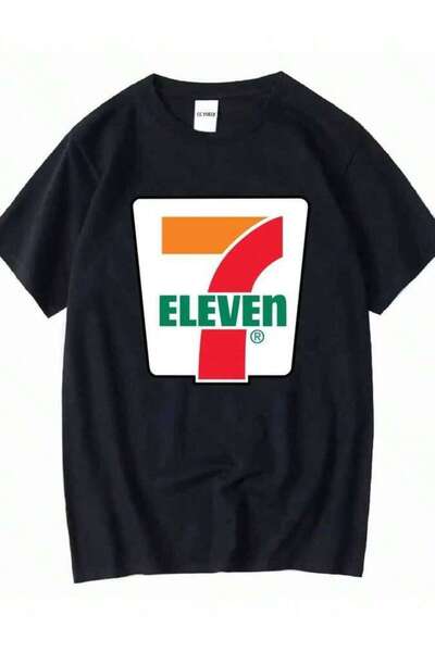 LİNA06 New 7 ELEVENE Gas Station Store Black T-Shirt Sizes S 5XL Long Sleeve ...