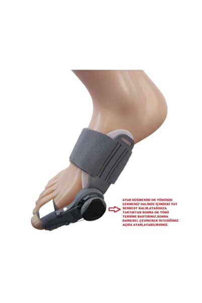 Halluks valgus açı ayarlı