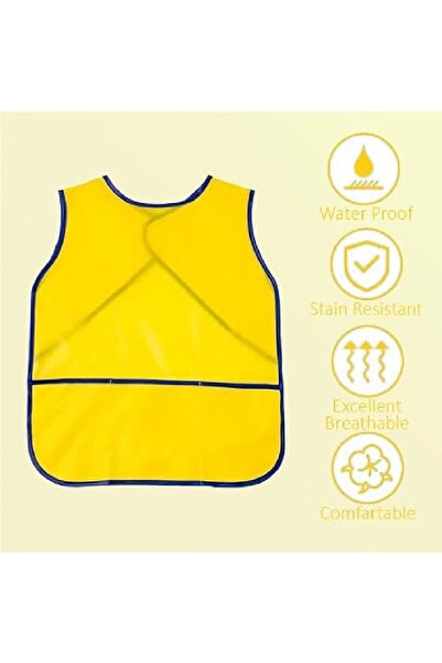 Home Smart Apron for Kids Water proof and rust proof Apron, standard size with 3 long pockets.