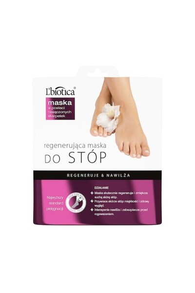 L'Biotica Șosete, pentru picioare, regeneratoare, 32ml