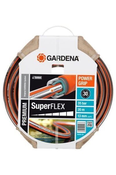 Gardena 18093-20 Λάστιχο Premium SuperFlex 1/2"- 20m