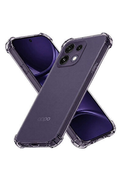 CLICK Husa pentru Oppo Reno16 F/ Oppo Reno16 FS, Shockproof Clear Silicone, p...