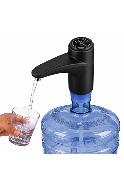 Generic Brand Automatic USB Rechargeable Water Bottle Pump Dispenser for 2-5 ...