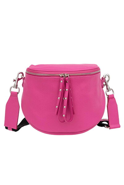 Vera Pelle Geantă din piele Misio Fuchsia