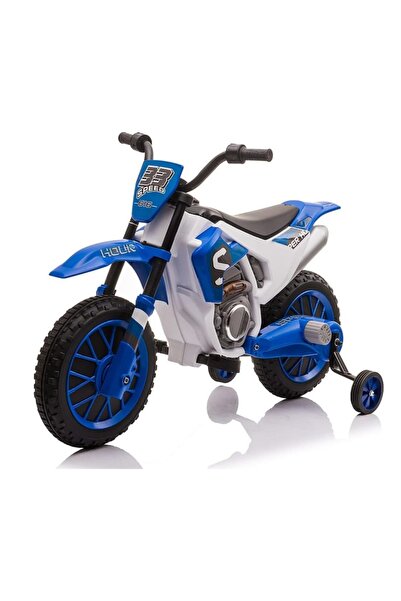 Velaris Motocicletă cu roți ajutătoare albastră