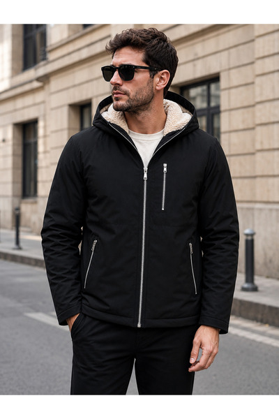 MRD SPORT Fur Inside Air Waterproof Men's Coat
