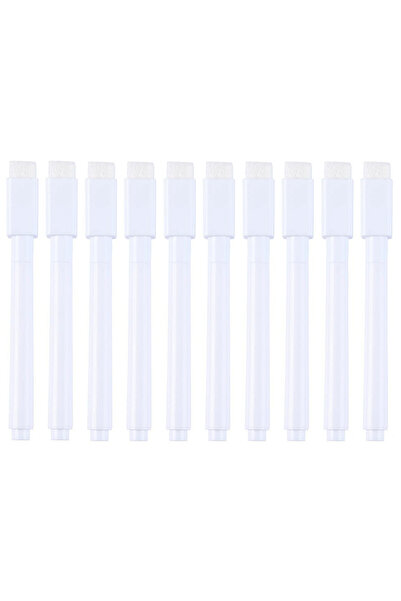 Choice 10 white White Dry-Erase Whiteboard Markers, with Eraser Head for Easy...