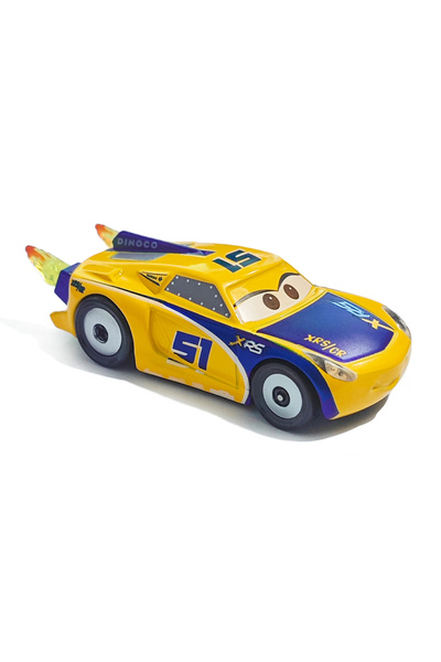 Choice1 021 Disney Pixar Cars Battle-Damaged Car King Anime Model 43 Strip We...