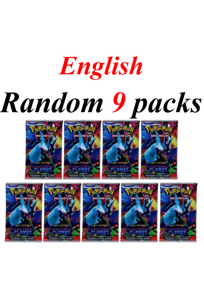 Choice1 Bandai English 9 packs English Pokemon 40-360PCS Card MEGA EVOLUTION ...