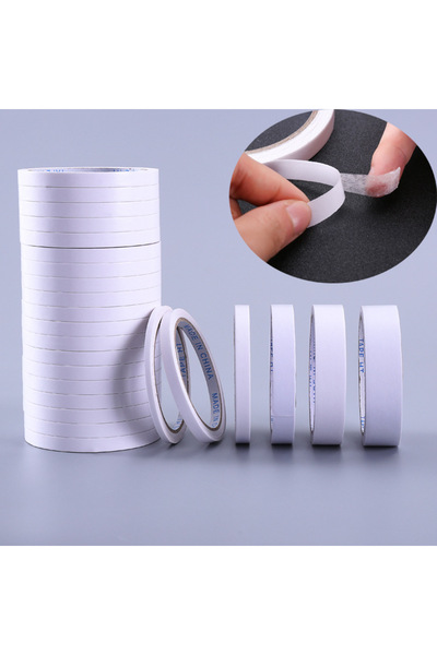 choice2 0.8cm x 4.5m-20 Roll YITAPE 20 Rolls Strong Double Sided Tape 5mm*4.5...