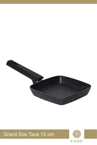 Esse Granit Döküm Mini Sos Tavası Kare 12 cm