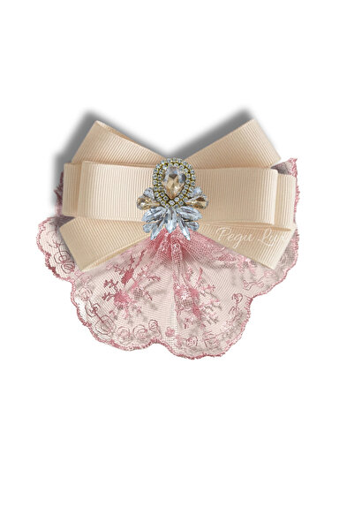 pegu baby collection Lux Guipure Lace Special Design Brooch, Collar Brooch, C...