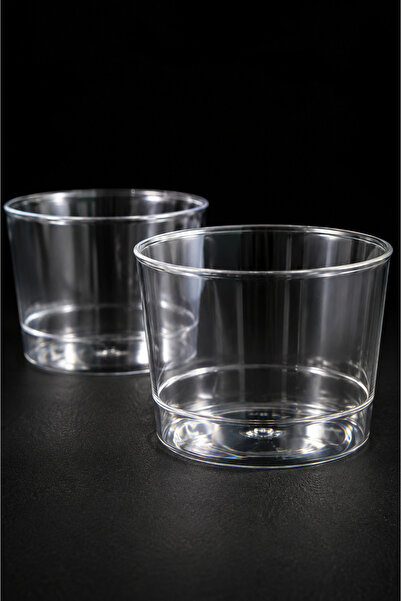 alenked Plastic Dessert Container, Bodega Dessert Bowl 250Cc - 30 Pieces - Wi...