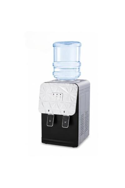 Tradeo Hot & Cold Tabletop Water Dispenser with Dual Taps, Compact Desktop Wa...