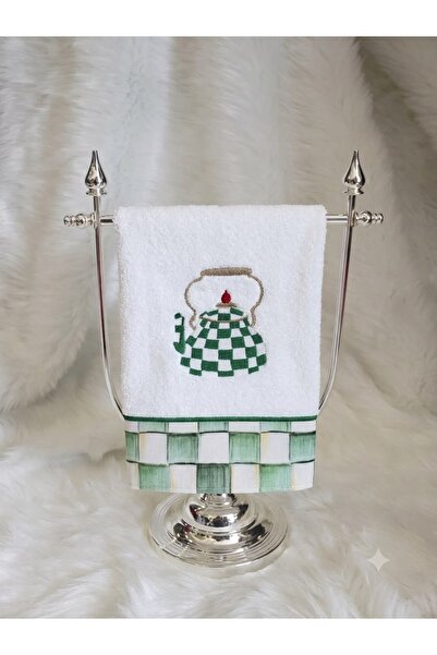 LİNDA MİA Teapot Pattern Towel Single Piece