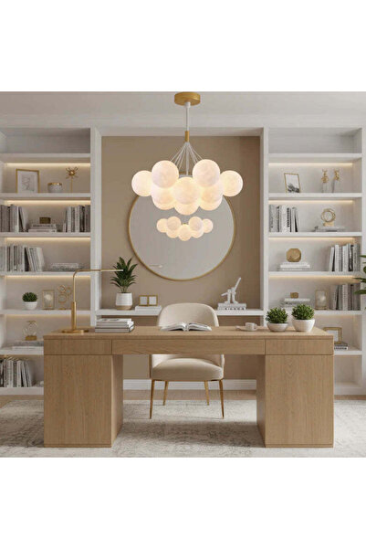 OEM МОДЕРЕН полилей, тип висулка, LOFT Bagliore, сфера, 7xE27, регулируема ви...