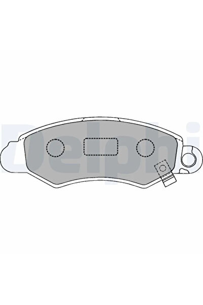 DELPHİ Set Placute Frana Frana Disc Subaru Justy 2/Justy 3 Suzuki Swift 1989-...