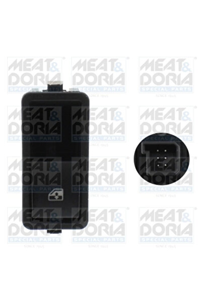 MEATDORIA Panou Comanda Geam Spate Stanga 26843 Opel Astra H/Astra H Twintop/...
