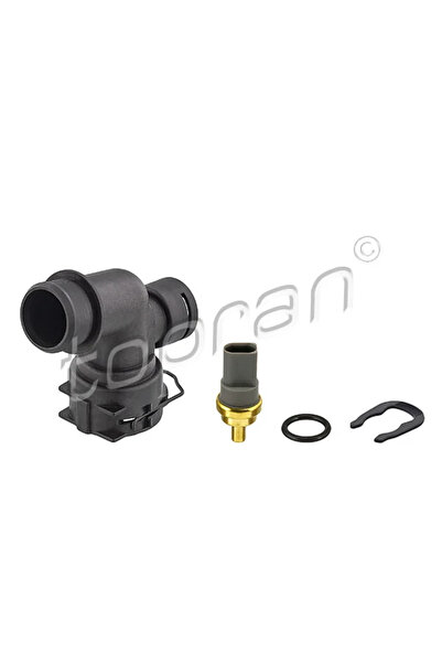 TOPRAN Flansa Lichid Racire Inferior Stanga 117449 Audi A3/Q2/Q3 Seat Arona/A...