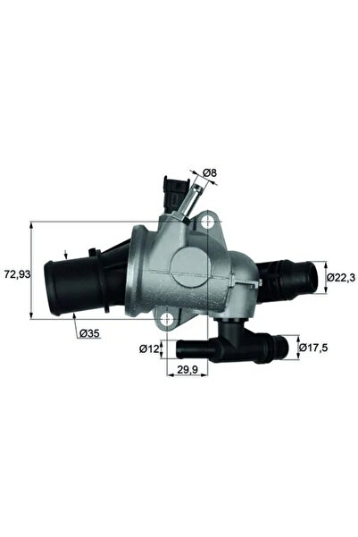 MAHLE Termostat,Lichid Racire Ti15288 Alfa Romeo 159/Brera/Spider