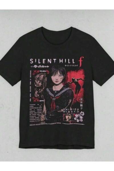 21JNRY الأكثر رواجاً وشعبية 2025! تي شيرت SILENT HILL F للجنسين هدية لجميع ال...