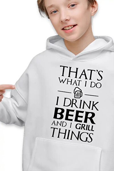 OEM Hanorac Copii Baieti Thats What I Do -Beer Grill