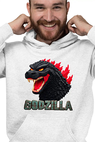 OEM Men's Hoodie Godzilla Kaiju Monster