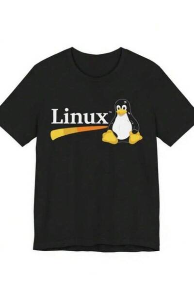 9TAY Versatile Universally Flattering, This Linux OS Logo Unisex T-Shirt With...