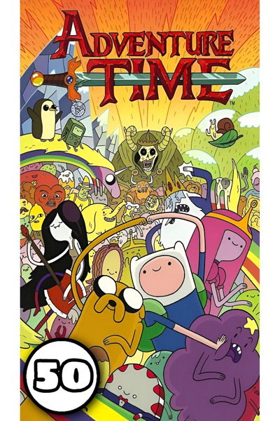 Cartoon Networt Βιβλίο ζωγραφικής, 50 εικονογραφήσεις Adventure Time, Α4