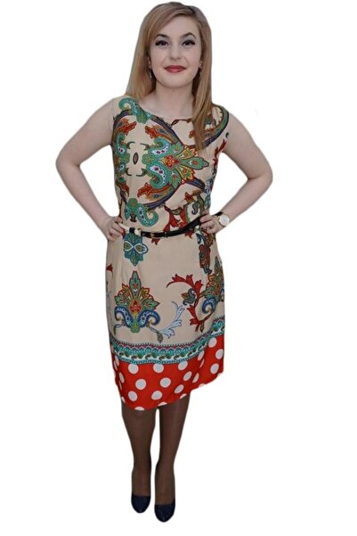 OEM Rochie tinereasca, model casual, design rafinat in nuanta rosie