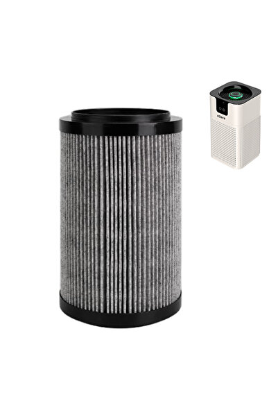 EZERE PureAir Akıllı Hava Temizleyici için Yedek Hepa Filtre GRI