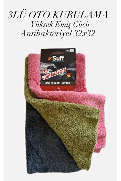 Suff 3LÜ OTO KURULAMA BEZİ EXTRA EMİŞ 32x32
