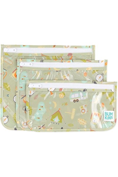 Bumkins Travel Bag, Toiletry, Baby, TSA Approved Pouch, Zip Bag, Quart Size C...