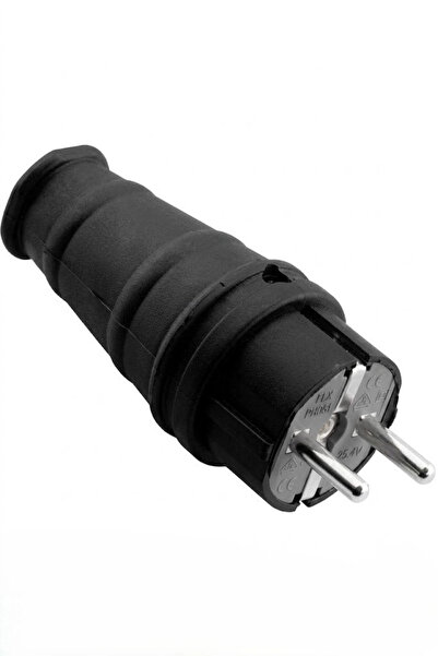 Generic Brand 1 Piece Orel Rubber Male Plug 1X16A 220V