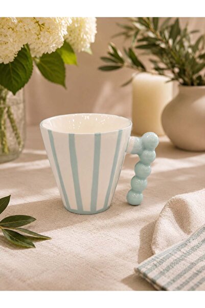 Onedekor Tekli Porselen Wilder Green Kupa 295 ml