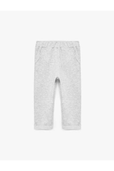 Koton Basic Sweatpants with Elastic Waist Pocket Detail